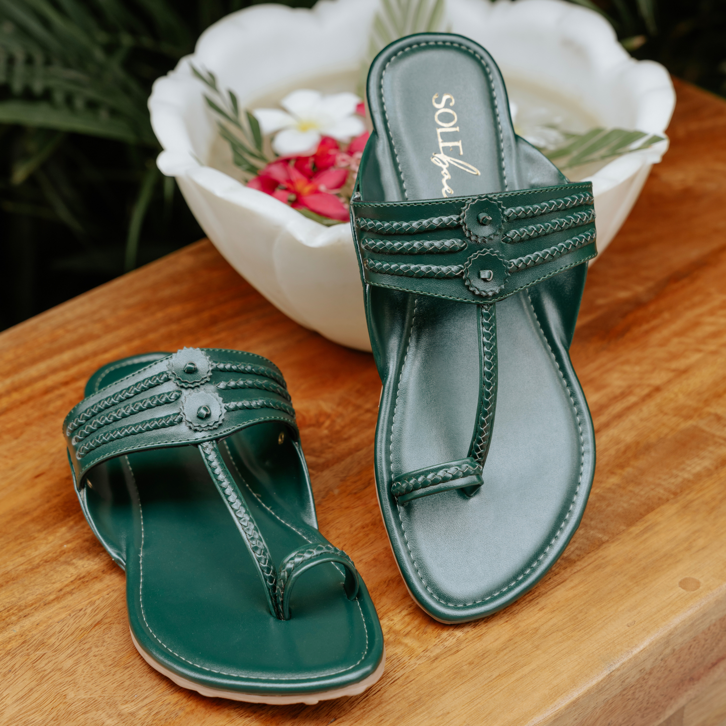 Green Veerang Flats