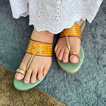 Mustard & Green Noor Flat