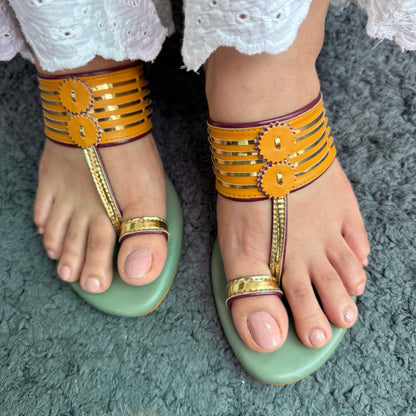 Mustard & Green Noor Flat